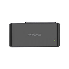 Ferrari - Road Angel Halo Edge 4K Dash Cam with Parking Mode & Quick Release Mounting With 64GB SD Card & Hardwiring Kit Bundle
