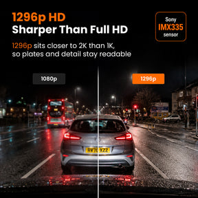 Allianz Exclusive – Road Angel Halo Go 2 1296p HD Dash Cam with 64GB SD Card & Night Vision